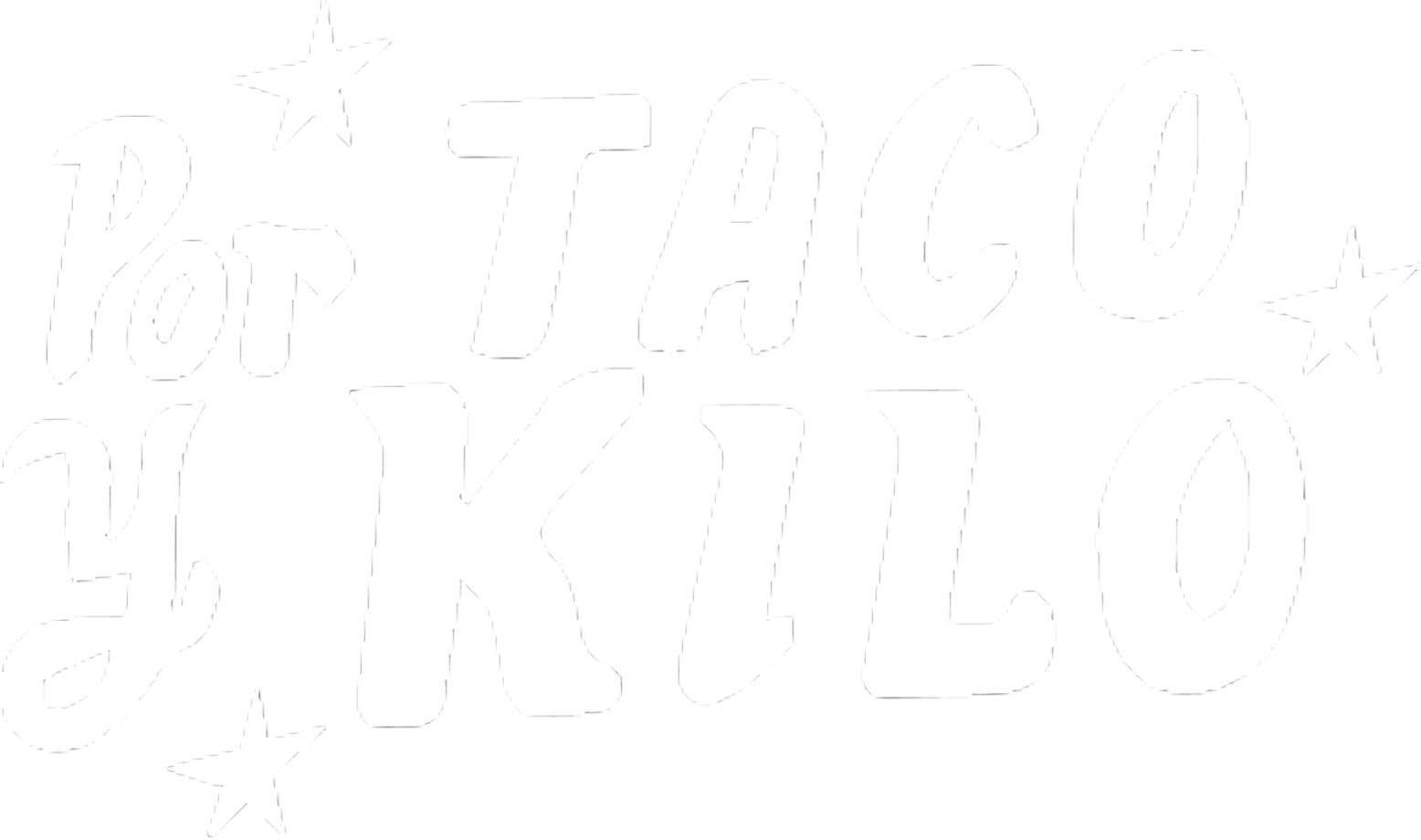 por taco y kilo